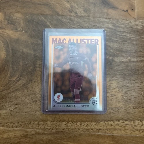 Alexis Mac Allister 2024 Topps Chrome Orange /25