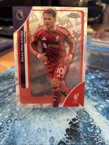 Alexis Mac Allister 2026 Topps Chrome Premier League /92