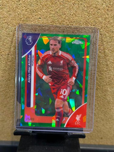 Alexis Mac Allister 2025 Topps Chrome Premier League Sapphire /99