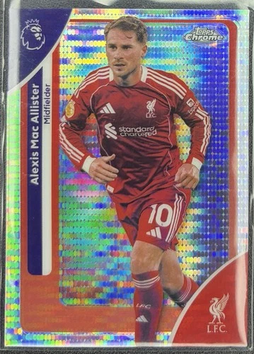 Alexis Mac Allister 2025 Topps Chrome Pulsar