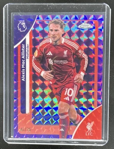 Alexis Mac Allister 2026 Topps Chrome Purple Geometric /75