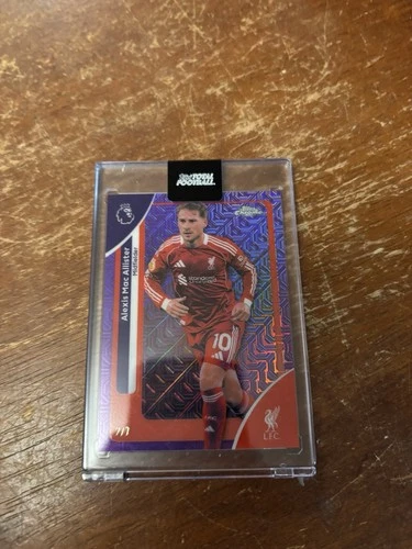 Alexis Mac Allister 2023 Topps Chrome Purple Mojo /7