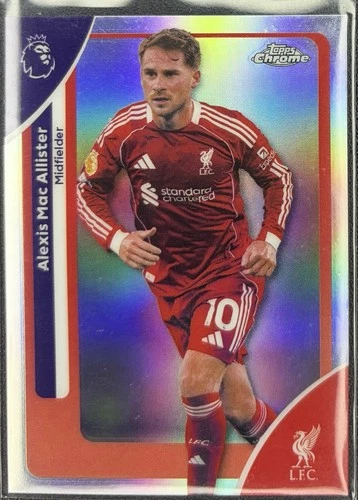 Alexis Mac Allister 2025 Topps Chrome Refractor