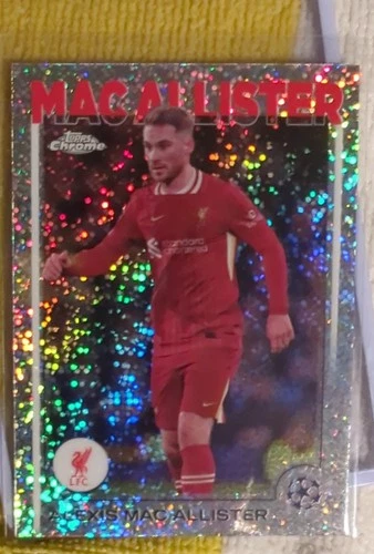 Alexis Mac Allister 2024 Topps Chrome Speckle Refractor