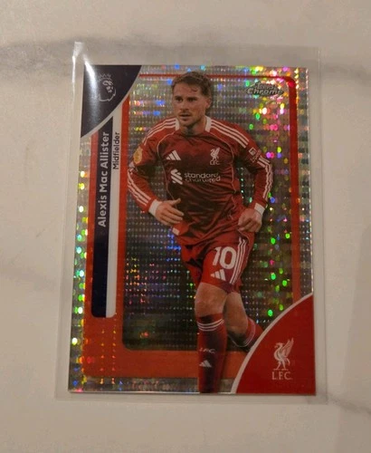 Alexis Mac Allister 2026 Topps Chrome Speckle Refractor