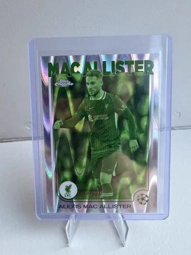 Alexis Mac Allister 2024 Topps Chrome Wave /225