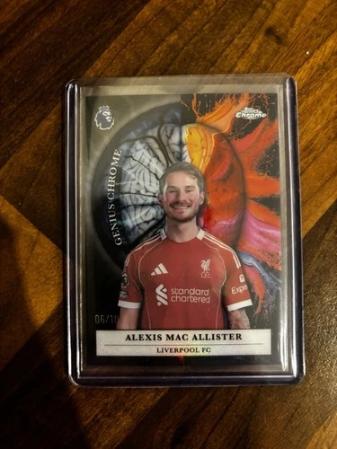 Alexis Mac Allister 2026 Topps Cromo Premier League /10