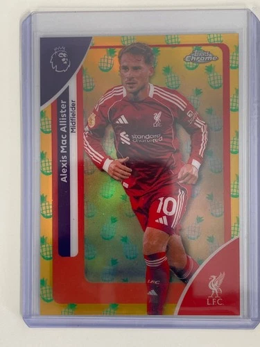 Alexis Mac Allister 2025 Topps Cromo Premier League
