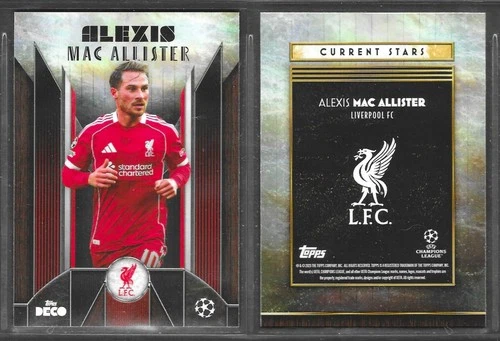 Alexis Mac Allister 2025 Topps Deco