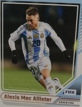 Alexis Mac Allister 2024 Panini Donruss