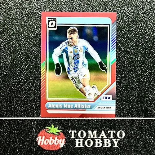 Alexis Mac Allister 2024 Panini Donruss FIFA 2024-25 Optic Rojo Refractor /299