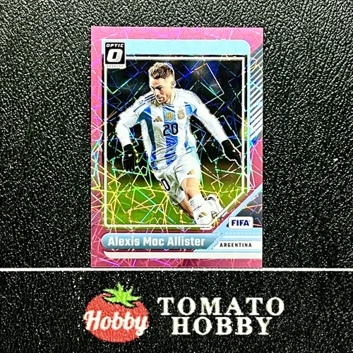 Alexis Mac Allister 2024 Panini Donruss FIFA 2024-25 Optic Rosa Laser /99