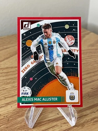 Alexis Mac Allister 2024 Panini Donruss Red Foil