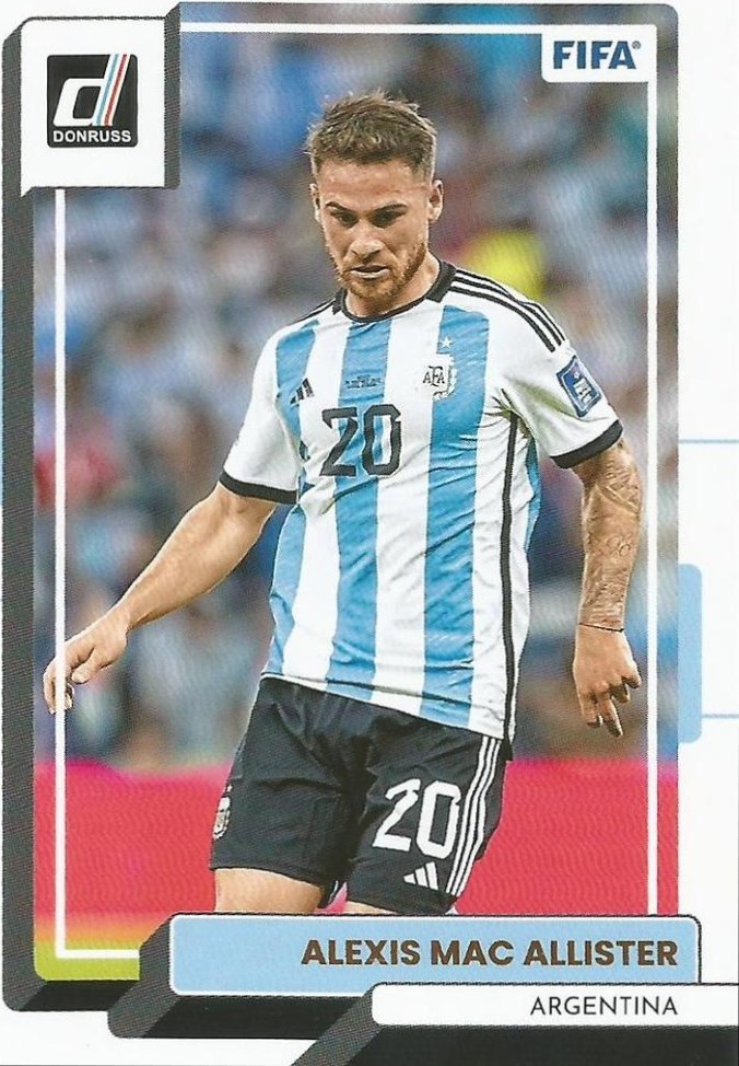 Alexis Mac Allister 2022 Panini Donruss Soccer 64