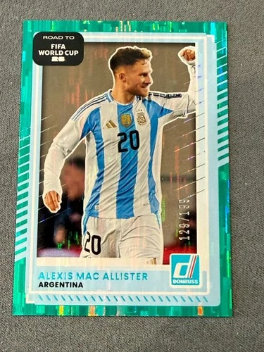 Alexis Mac Allister 2025 Panini Donruss Teal /199