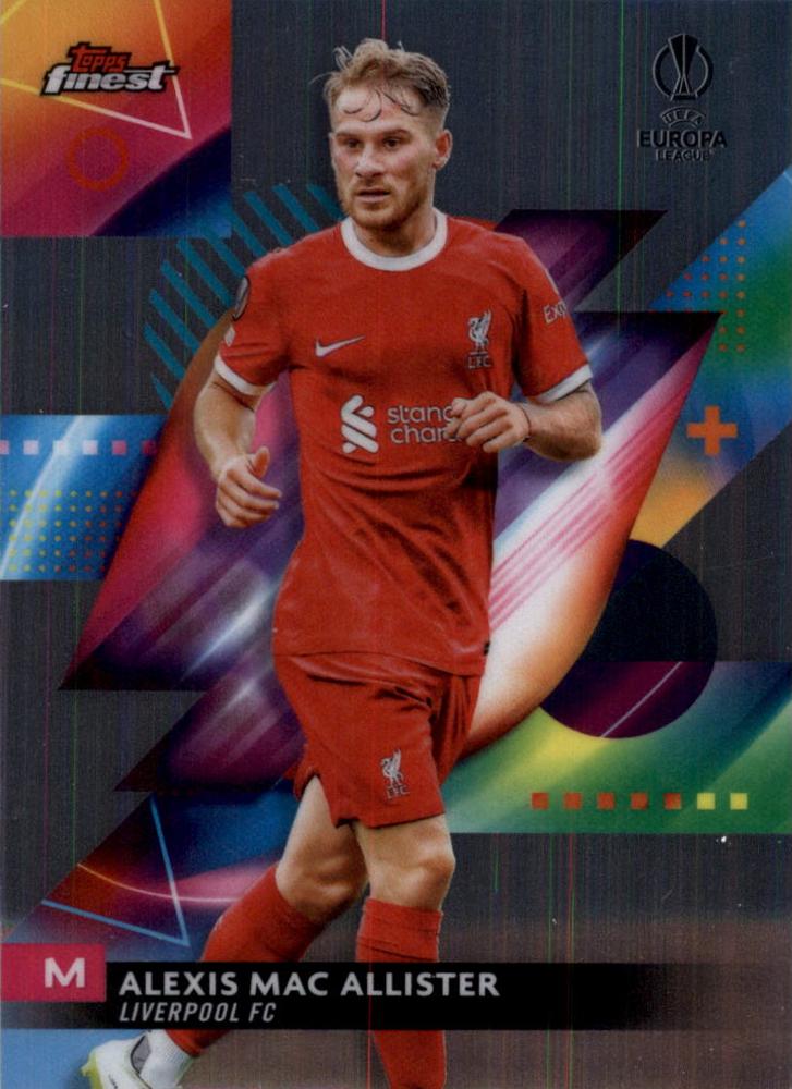 Alexis Mac Allister 2023 Topps Finest UEFA Club Competitions