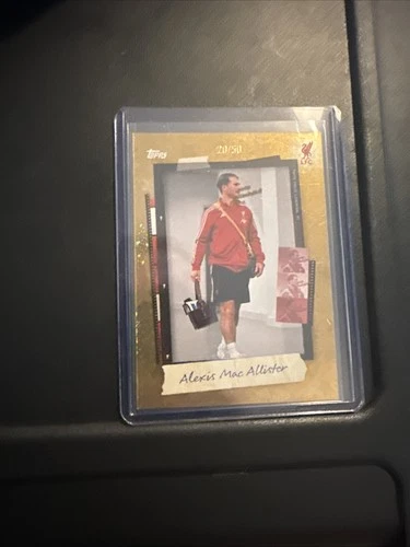 Alexis Mac Allister 2025 Topps Focus Gold /50