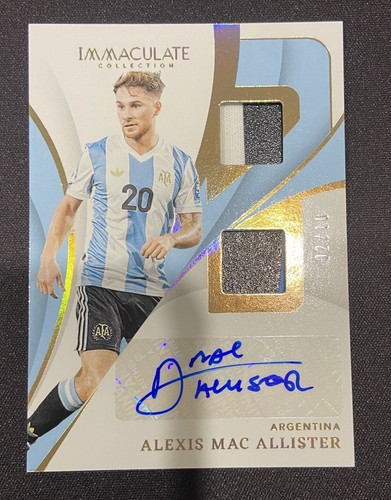 Alexis Mac Allister 2024 Panini Immaculate Soccer Gold /10