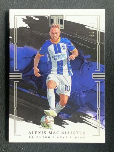 Alexis Mac Allister 2023 Panini Impecable Base de Plata /59