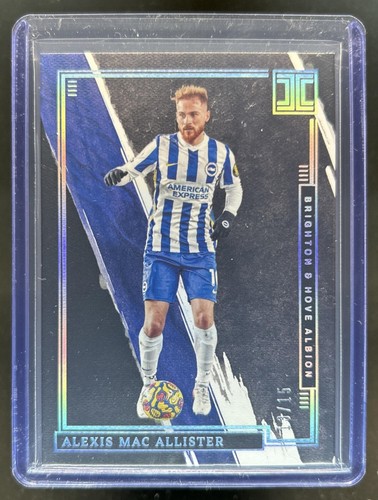 Alexis Mac Allister 2021 Panini Impeccable Silver /15