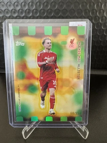 Alexis Mac Allister 2026 Topps Liverpool Focus /99