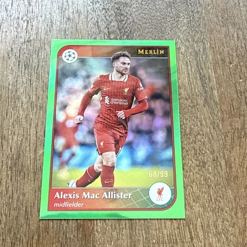 Alexis Mac Allister 2024 Topps Merlin Chrome /99