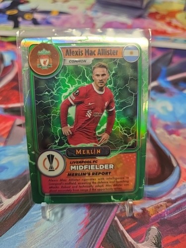 Alexis Mac Allister 2023 Topps Merlin Chrome MG-9