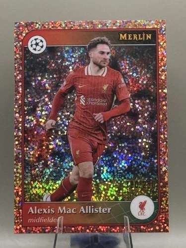 Alexis Mac Allister 2024 Topps Merlin Chrome Pink Gold /250