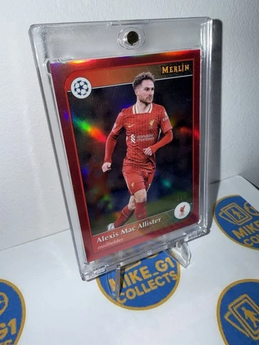 Alexis Mac Allister 2025 Topps Merlin Chrome Red 2/5