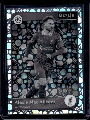 Alexis Mac Allister 2024 Topps Merlin Chrome Vintage Refractor #193