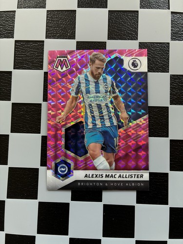 Alexis Mac Allister 2021 Panini Mosaic Premier League Pink /25