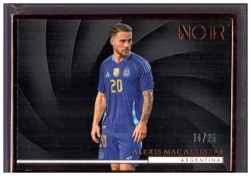 Alexis Mac Allister 2024 Panini Noir /25