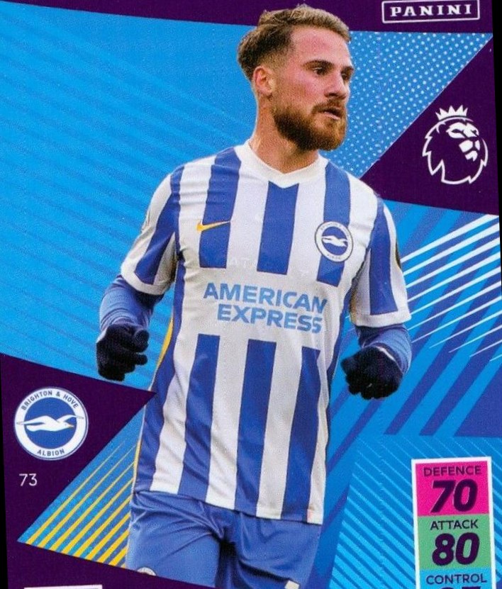 Alexis Mac Allister 2021 Panini Adrenalyn XL Premier League
