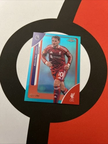 Alexis Mac Allister 2025 Topps Premier League Chrome /299