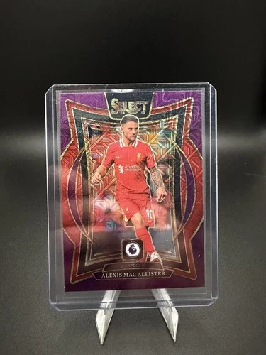 Alexis Mac Allister 2024 Panini Premier League Select Purple Mojo