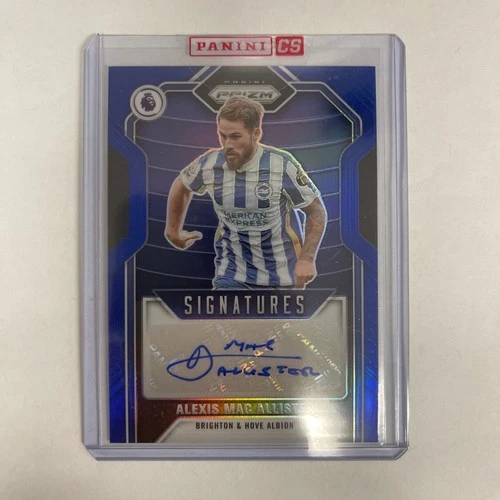 Alexis Mac Allister 2021 Panini Prism Blue Prizm