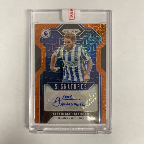 Alexis Mac Allister 2021 Panini Prism Orange Mojo