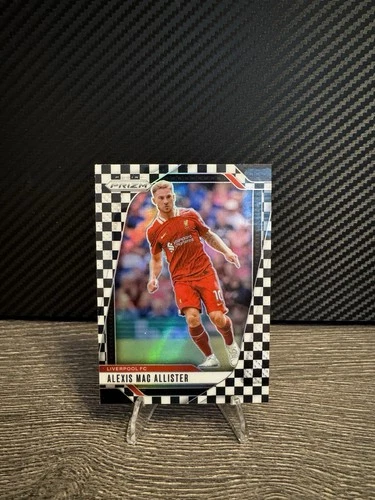 Alexis Mac Allister 2024 Panini Prizm Black and White Checkerboard