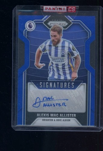 Alexis Mac Allister 2021 Panini Prizm Blue