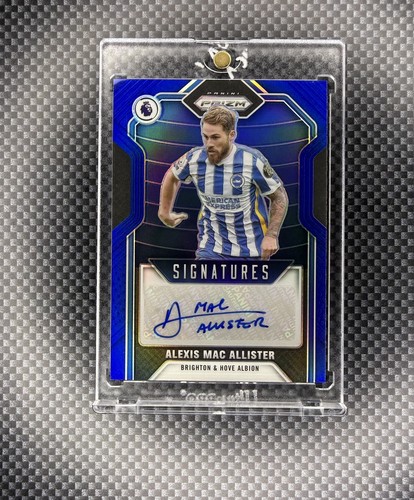 Alexis Mac Allister 2021 Panini Prizm Blue