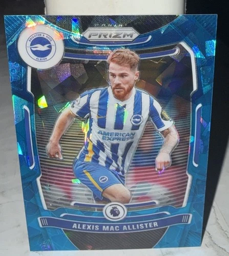 Alexis Mac Allister 2021 Panini Prizm Blue Ice 32/75