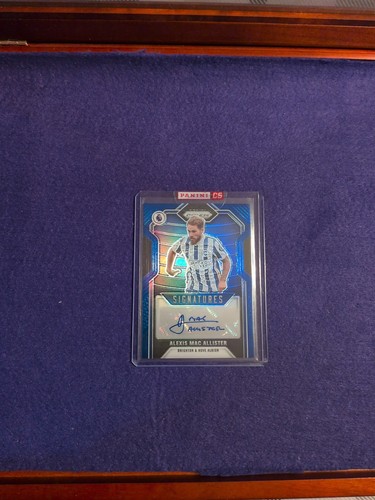 Alexis Mac Allister 2021 Panini Prizm Blue Prizm