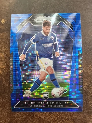 Alexis Mac Allister 2020 Panini Prizm Blue Pulsar