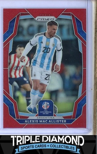 Alexis Mac Allister 2024 Panini Prizm Copa America Red Prizm /199
