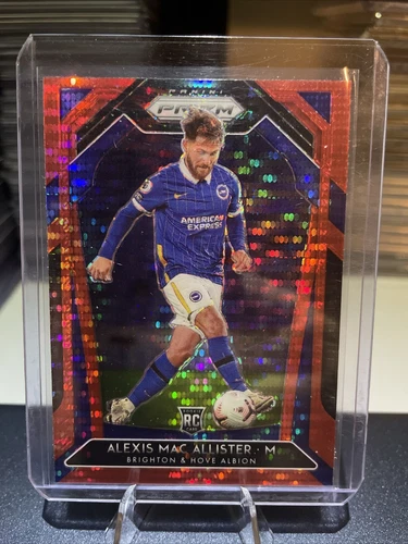 Alexis Mac Allister 2020 Panini Prizm EPL Red Pulsar