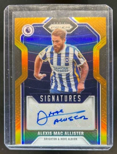 Alexis Mac Allister 2021 Panini Prizm Firme Oro /10