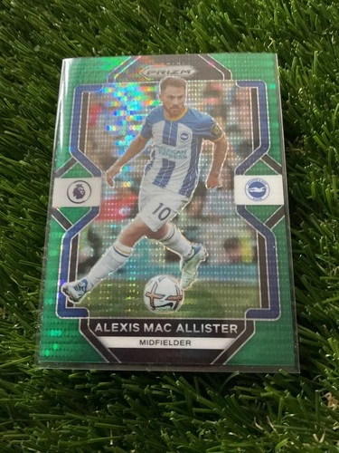 Alexis Mac Allister 2022 Panini Prizm Green Pulsar #132