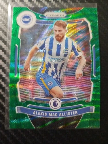 Alexis Mac Allister 2021 Panini Prizm Green Wave