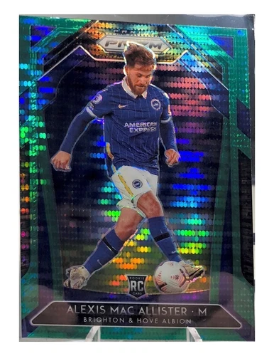 Alexis Mac Allister 2020 Panini Prizm Green Wave