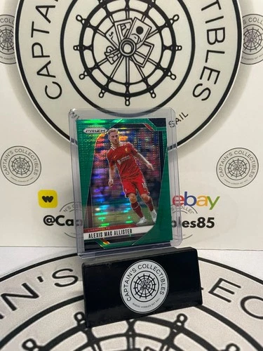 Alexis Mac Allister 2024 Panini Prizm Premier League Green Pulsar